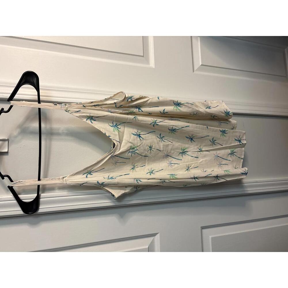 Torrid 2X Cream Palm Tree Print Camisole 508